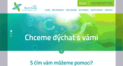 Desktop Screenshot of dechzivota.cz